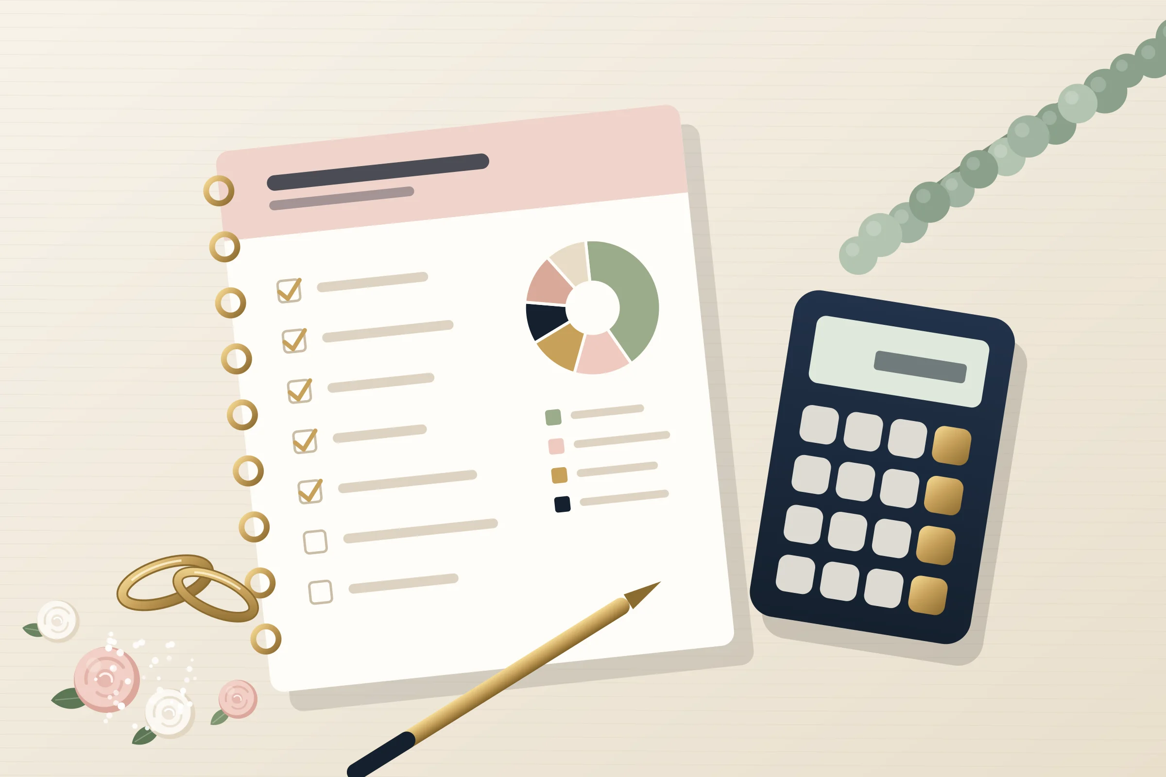 Hochzeitsbudget planen: Ein Leitfaden Posten für Posten
